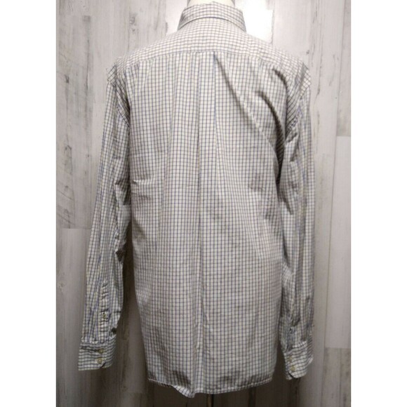 Converse One Star Long Sleeve Button Up Blue/Yellow Checked Men’s 2XL EUC - Picture 4 of 7